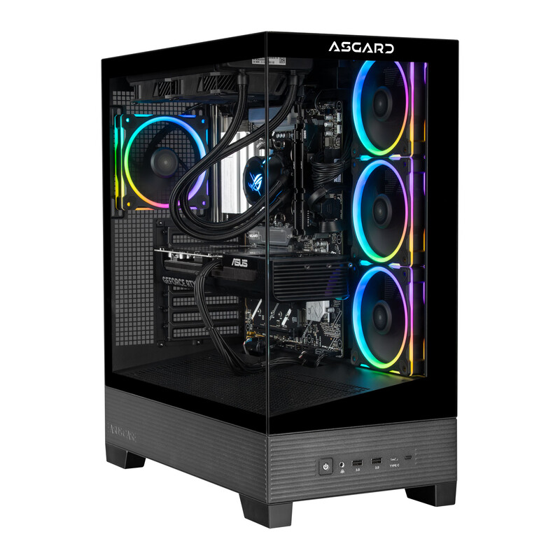 Комп’ютер ASGARD CREATOR POWERED BY ASUS RTX 5070 / Ryzen 7 7700 / DDR5 32GB / SSD 1TB / Win11 Home (ASG-C-5070-8008W)