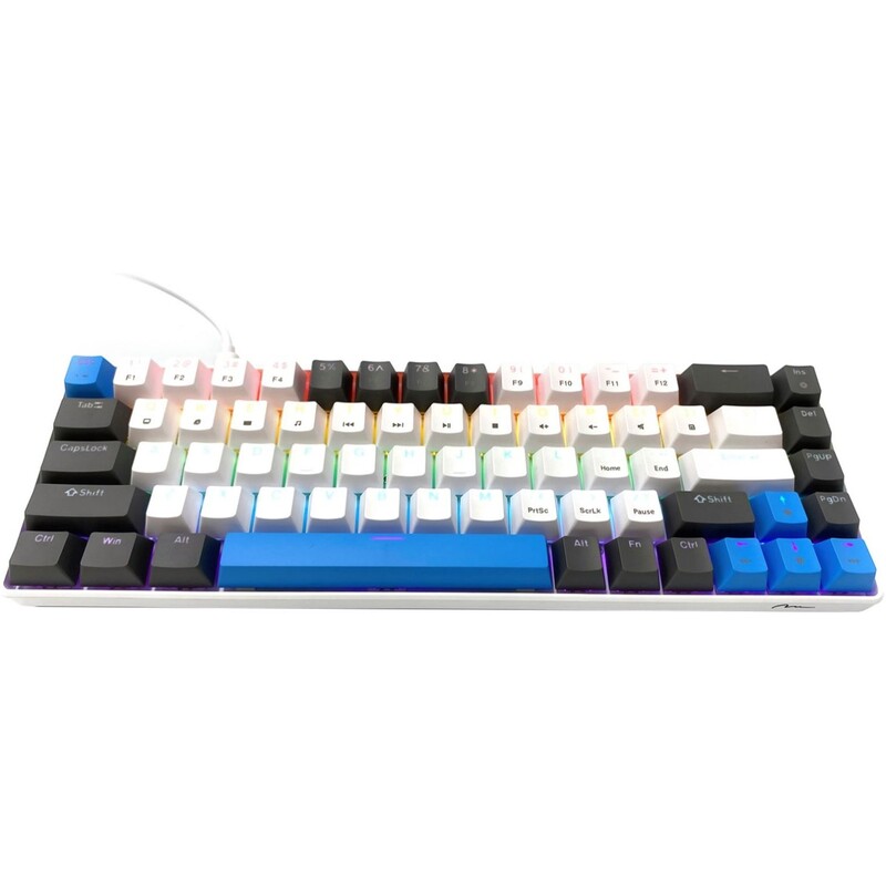 Клавиатура Media-Tech MT1259 Red Core MX60 White (MT1259)