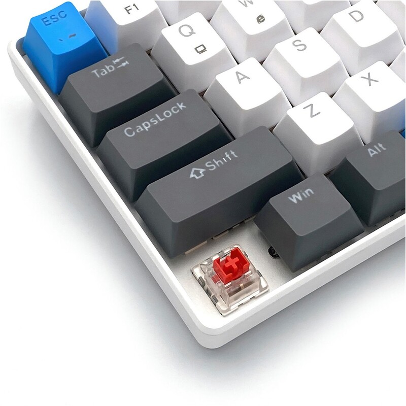 Клавиатура Media-Tech MT1259 Red Core MX60 White (MT1259)