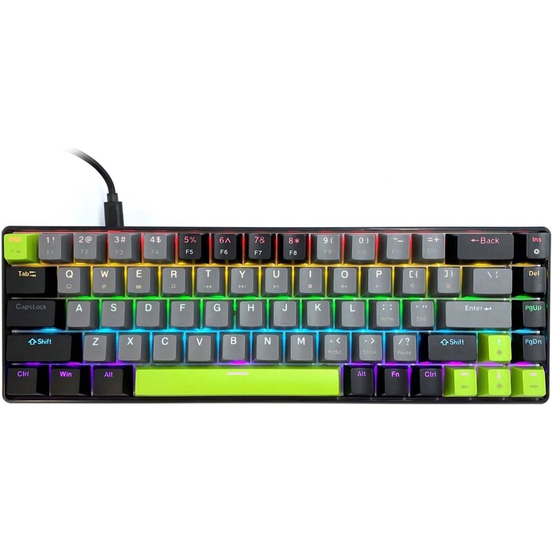 Клавиатура Media-Tech MT1260 Red Core MX60 White