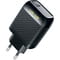 Фото - Сетевое зарядное устройство Luxe Cube Dynamic 18W (1USBх3A) Black (4446689880896) | click.ua