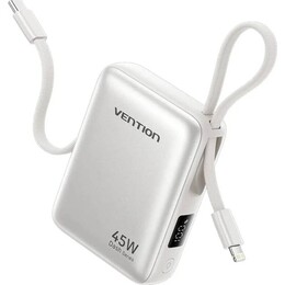 Універсальна мобільна батарея Vention 10000mAh 45W Beige (FKMN0)