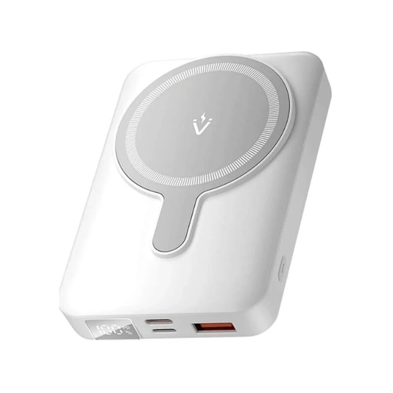 Універсальна мобільна батарея Vention Magnetic Wireless 10000mAh 22.5W White (FHTW0)