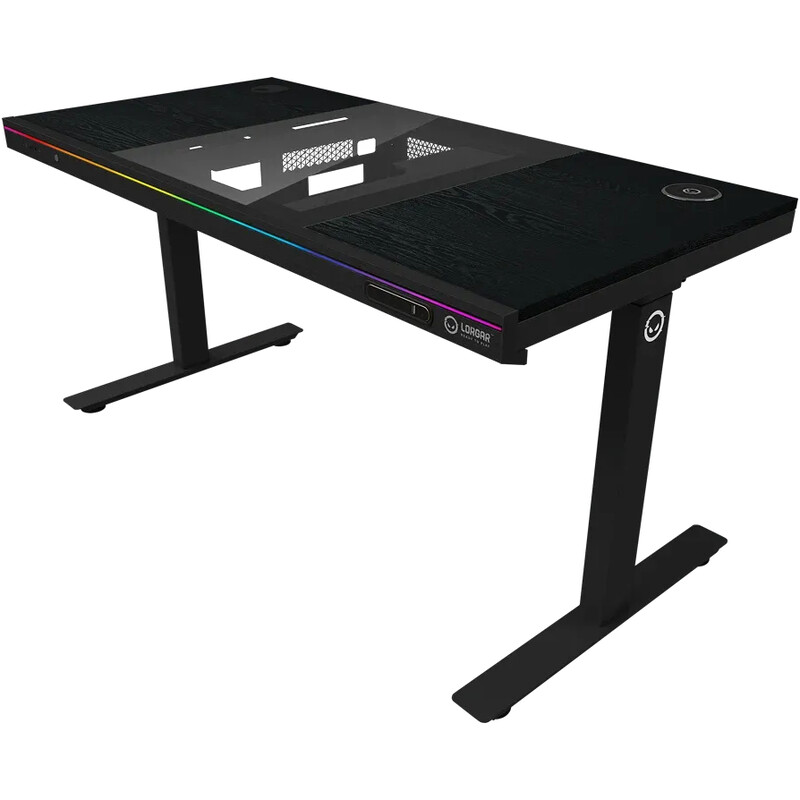 Геймерський стіл Lorgar DE90W Wood Black (LRG-DE90W)