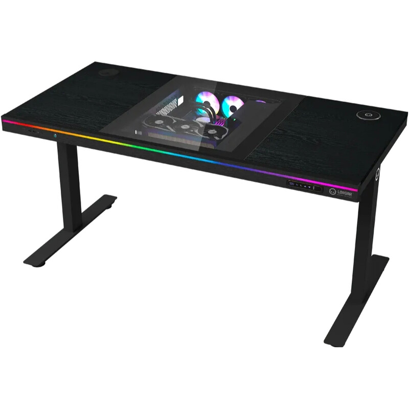 Геймерський стіл Lorgar DE90W Wood Black (LRG-DE90W)