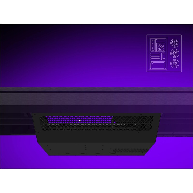Геймерський стіл Lorgar DE90W Wood Black (LRG-DE90W)