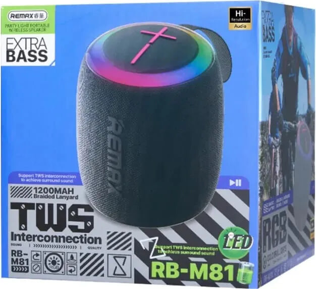 Акустична система Remax RB-M81 Black (6972174156316)