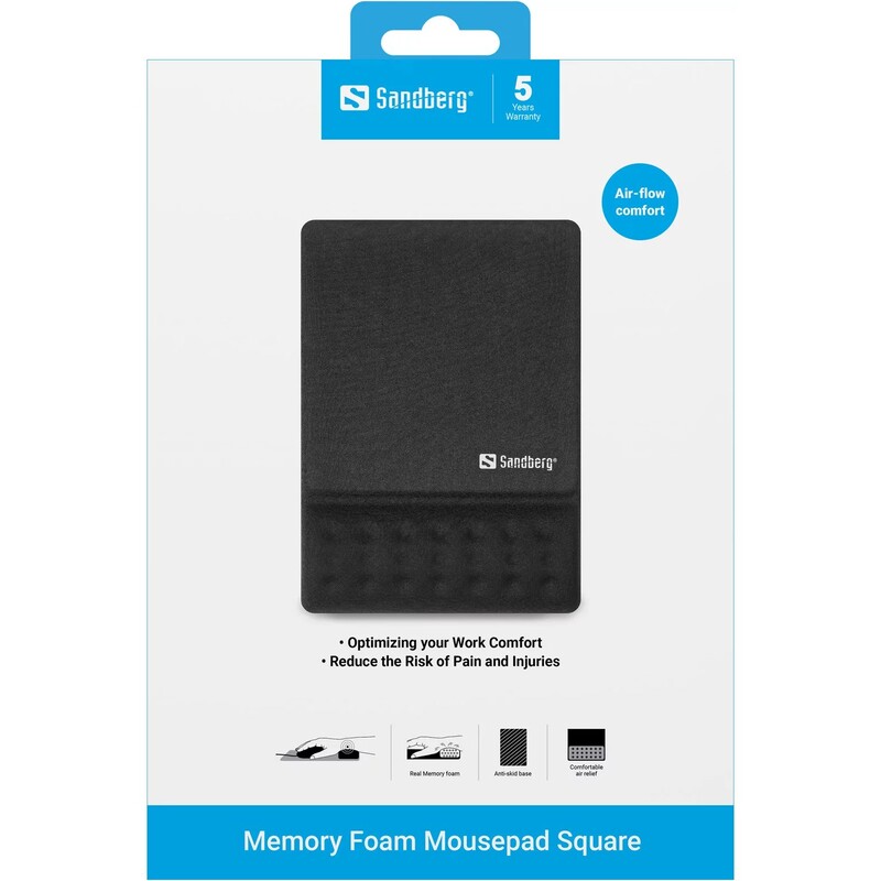 Iгрова поверхня Sandberg Memory Foam Mousepad (520-38)