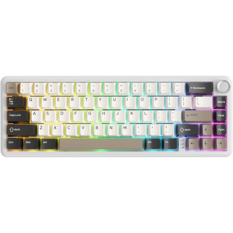 Клавиатура Attack Shark X66 Cheese White (X66CW_AS)