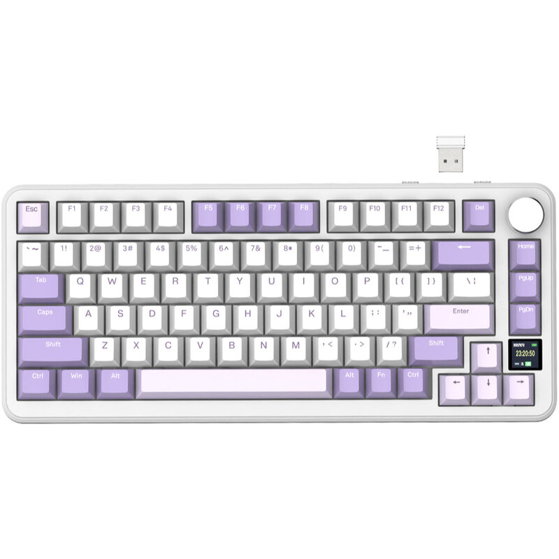Клавиатура Attack Shark X85 Pro Lavender (X85PROL_AS)