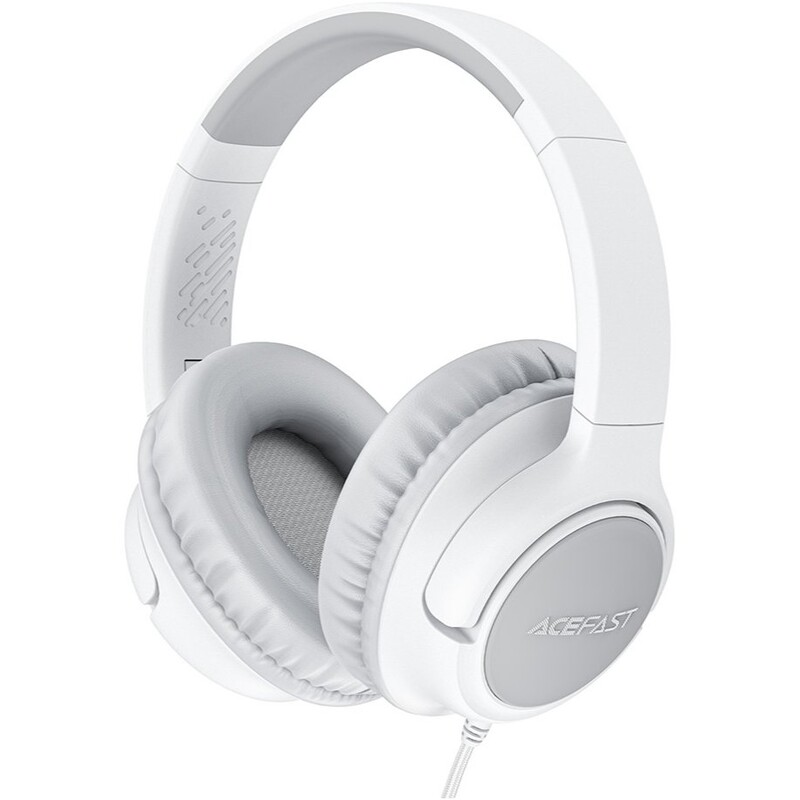 Гарнітура Acefast H18 Grey/White (6974316287032)
