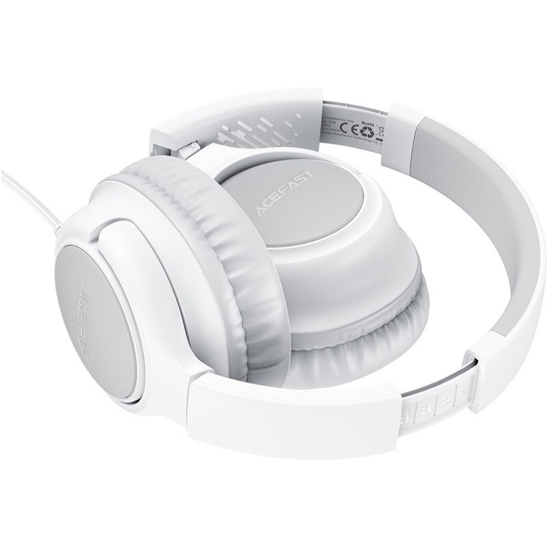 Гарнітура Acefast H18 Grey/White (6974316287032)