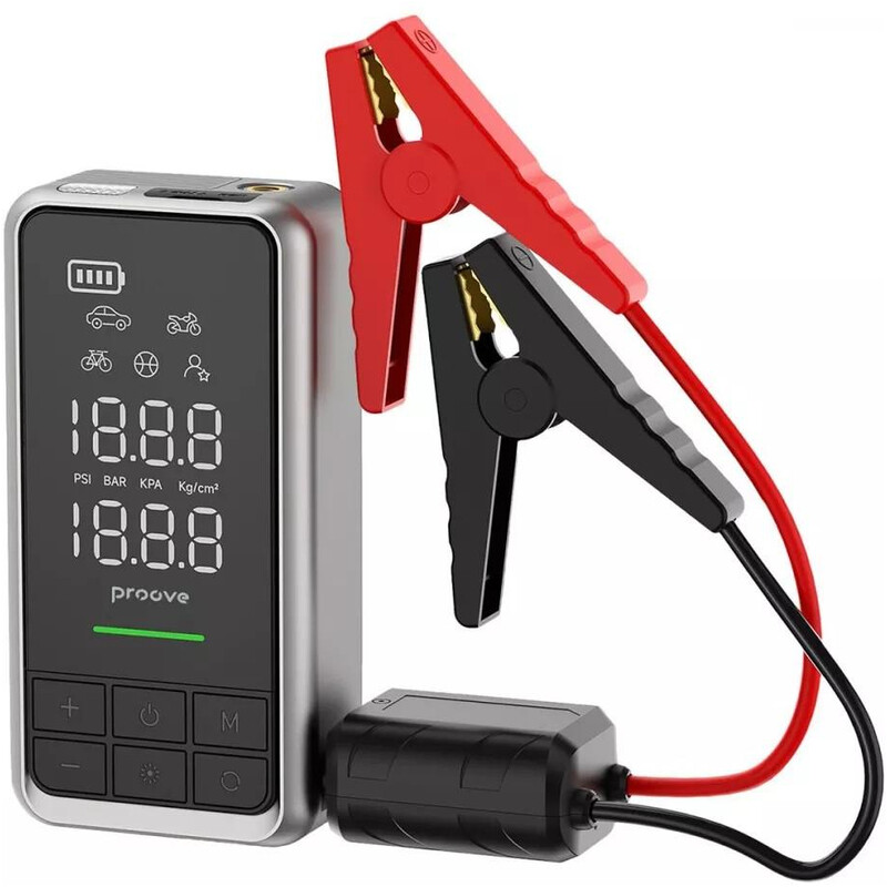 Пусковий пристрій Proove Air Jump 10400mAh 1000A Gray (JSAP10400203)