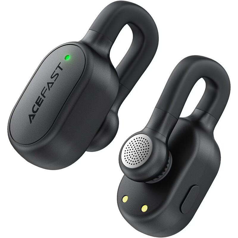 Микрофон Acefast R4 Dual-mic Type-C Black (6974316286448)