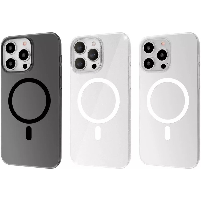 Чохол-накладка Proove Crystal Case with Magnetic Ring для iPhone 15 Pro Max Black (2003000311013)