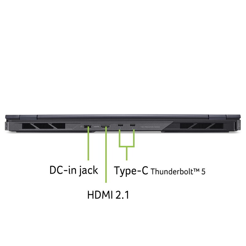 Ноутбук Acer Predator Helios 18 AI PH18-I71-9001 (NH.U3HEU.003) Black