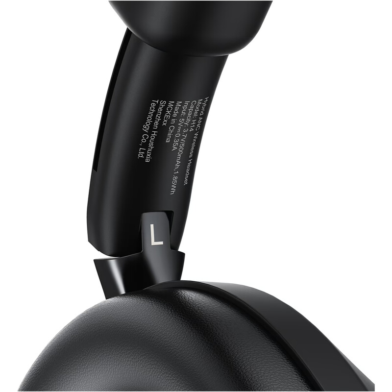 Bluetooth-гарнітура Acefast H14 ANC Black (6974316286264)