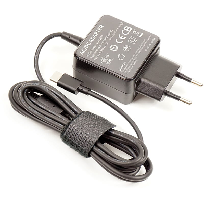 Универсальный блок питания PowerPlant для ноутбуков 220V, 5.25V 3A Type-C (NA700042)
