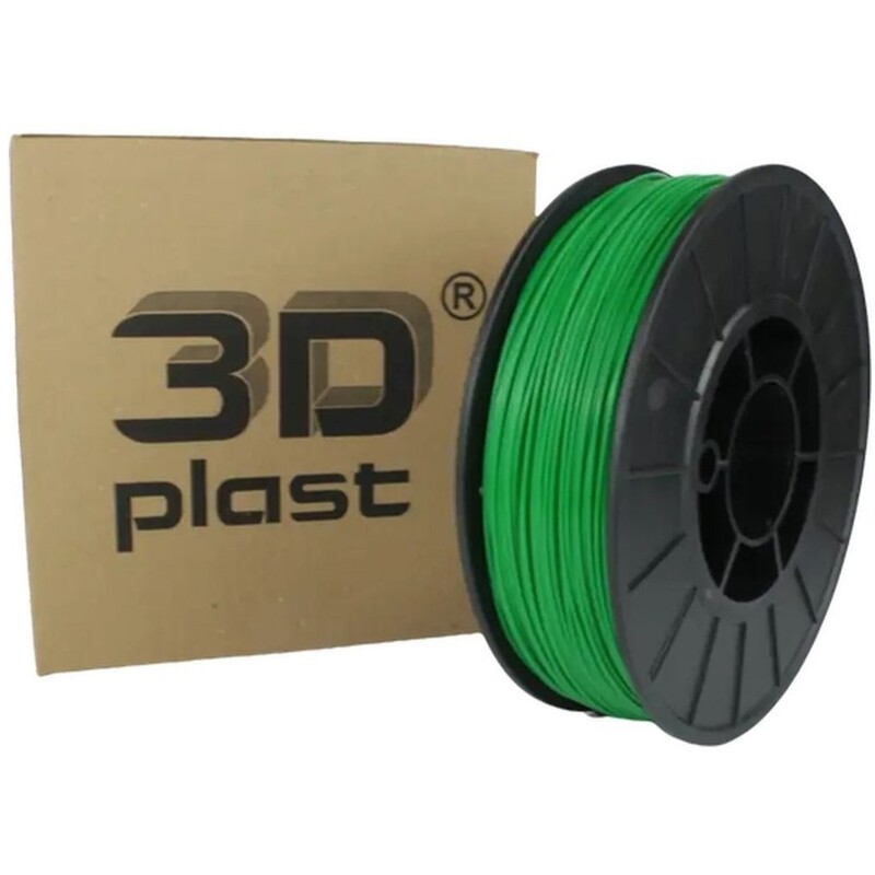 PETG-пластик 3Dplast для 3D-принтера 1.75 мм 0.85 кг, Green (3DPTG17508GR)