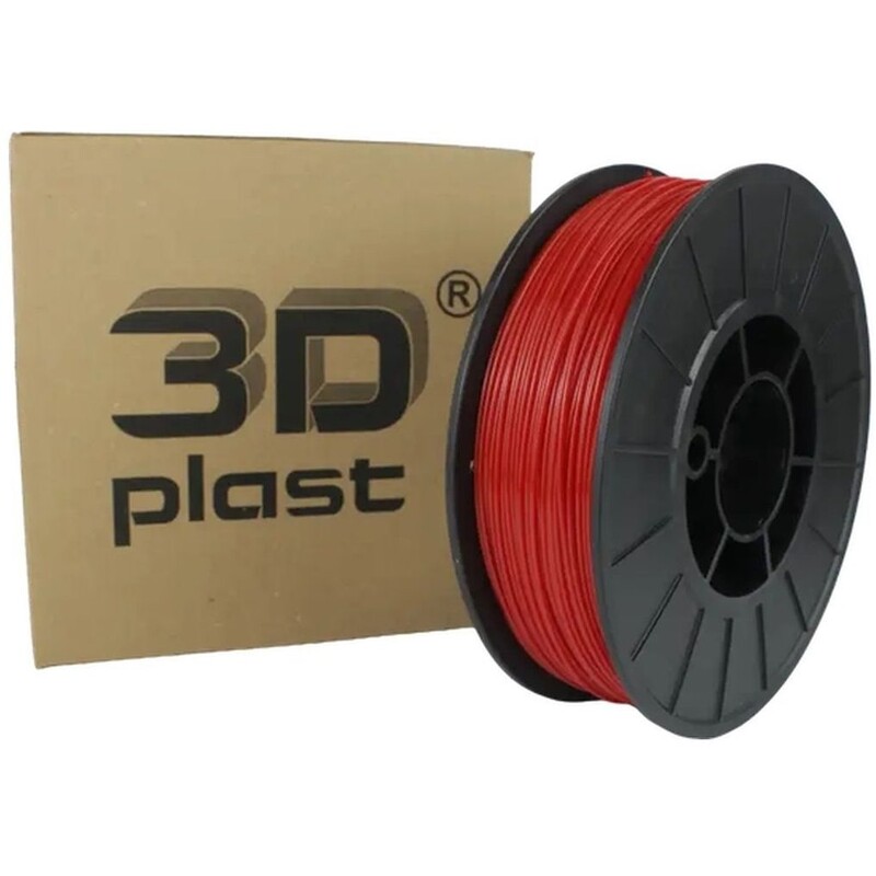 PETG-пластик 3Dplast для 3D-принтера 1.75 мм 0.85 кг, Red (3DPTG17508RD)