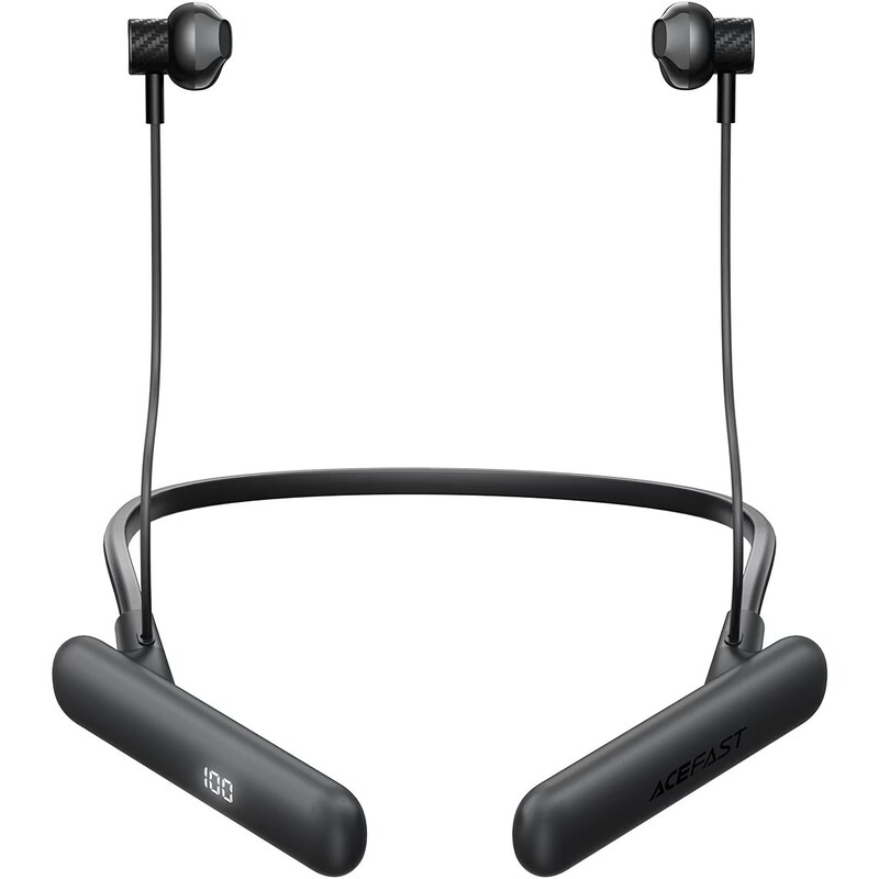 Bluetooth-гарнітура Acefast N8 Black (6974316286158)