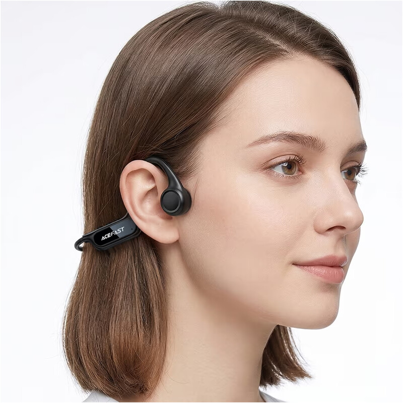 Bluetooth-гарнітура Acefast N10 Black (6974316287018)