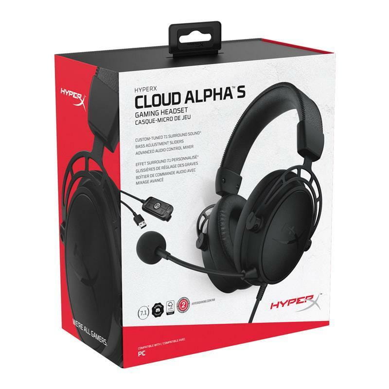 Гарнитура HyperX Cloud Alpha S Black (4P5L2AA)