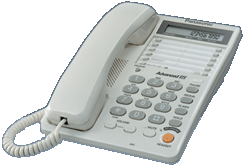 Проводной телефон Panasonic KX-TS2365UAW White