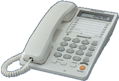 Проводной телефон Panasonic KX-TS2365UAW White