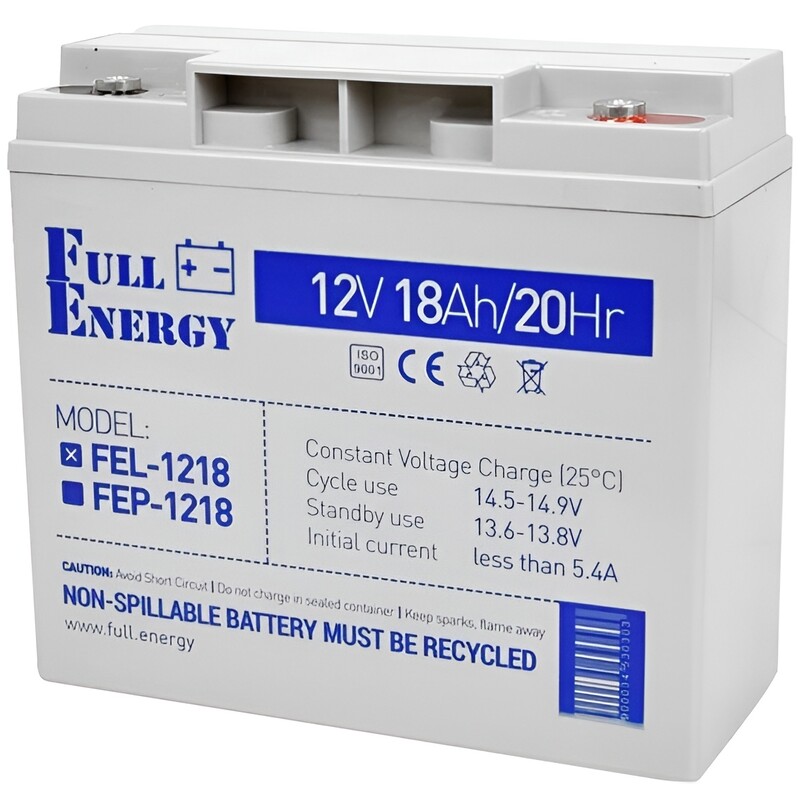 Аккумуляторная батарея Full Energy FEL-1218 12V 18AH GEL