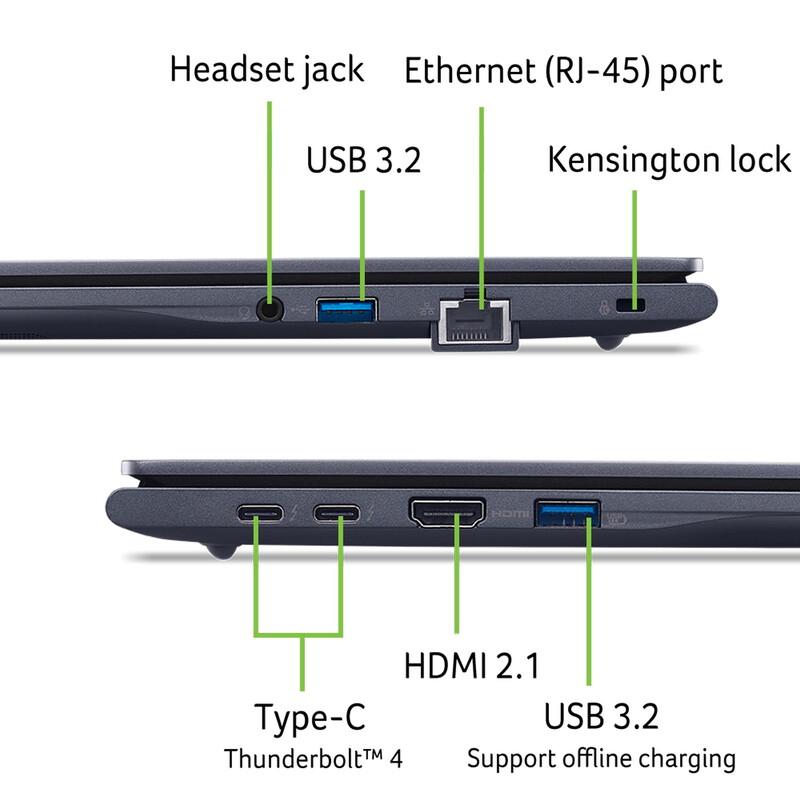 Ноутбук Acer TravelMate TMP416-74-TCO-56GR (NX.BRBEU.004) Blue