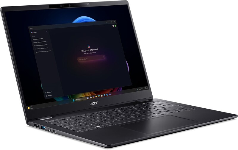 Ноутбук Acer TravelMate P6 14 AI TMP614-54-TCO-78U4 (NX.BJLEU.007) Black