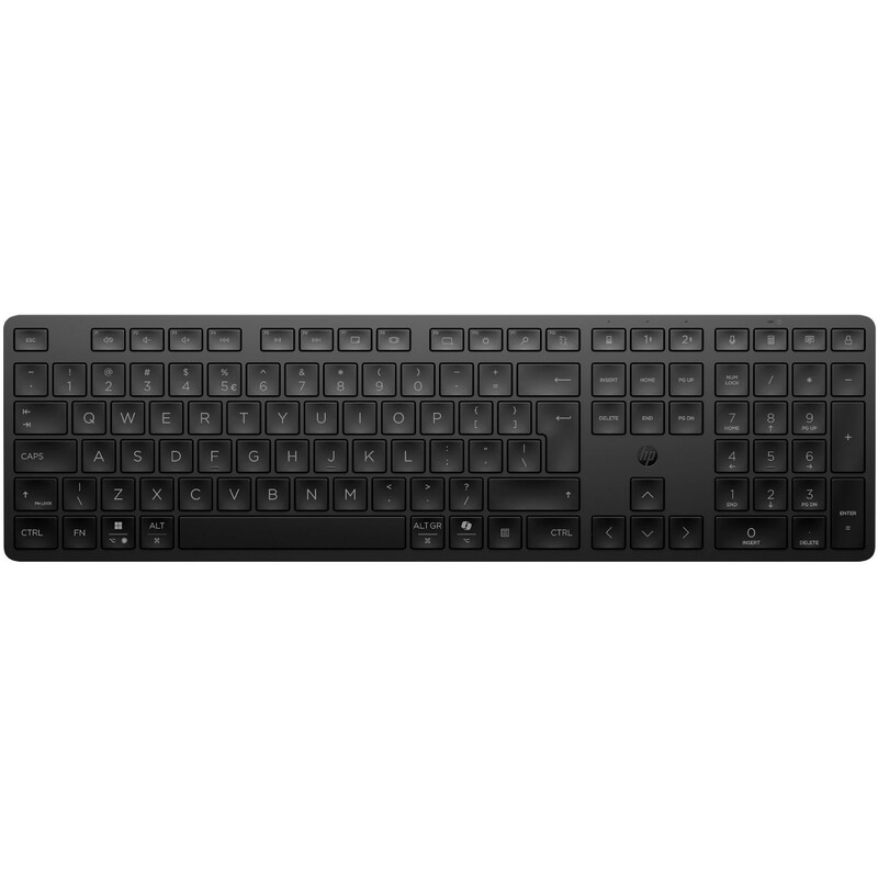 Клавіатура бездротова HP 490K Multi-Device Dual-Mode Black (BD5F4AA)