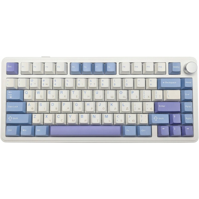 Клавіатура бездротова Attack Shark X85 Starlight White (X85SW_AS)