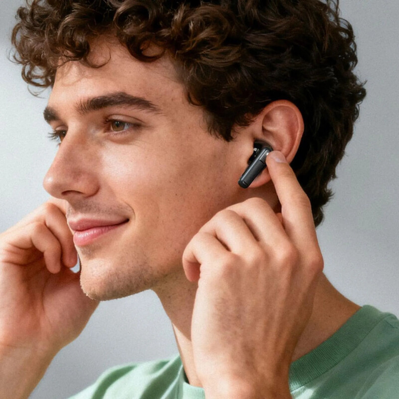 Bluetooth-гарнітура Acefast W7 Black (6974316285885)