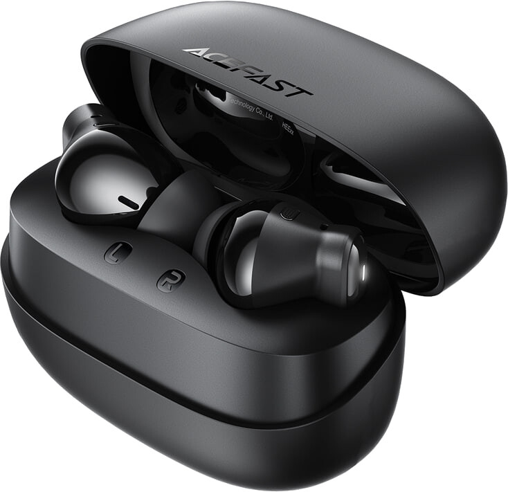 Bluetooth-гарнітура Acefast W8 Black (6974316286165)