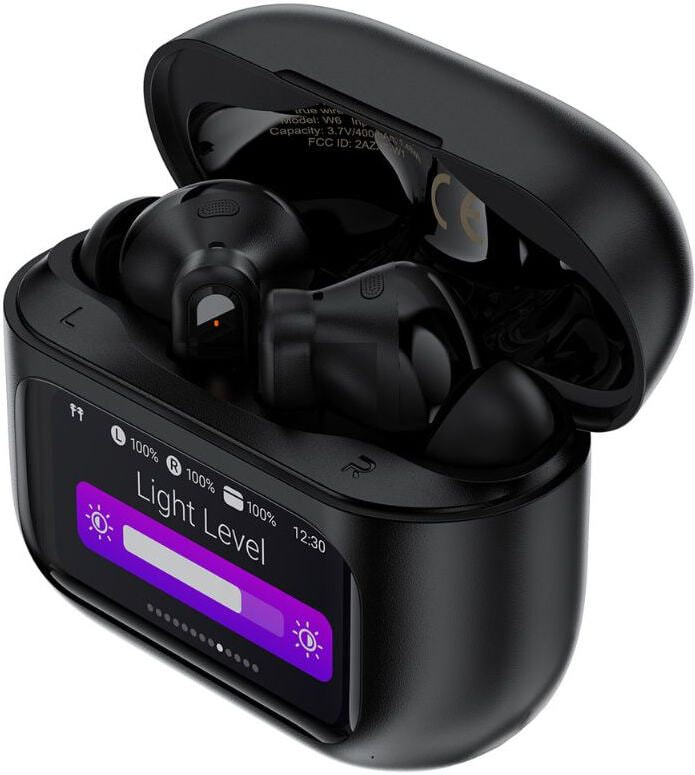 Bluetooth-гарнітура Acefast W6 Black (6974316285687)