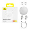 Фото - Bluetooth-гарнітура Baseus Bowie WM01 TWS White (NGTW370002) | click.ua