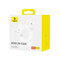 Фото - Bluetooth-гарнітура Baseus Bowie WM01 TWS White (NGTW370002) | click.ua