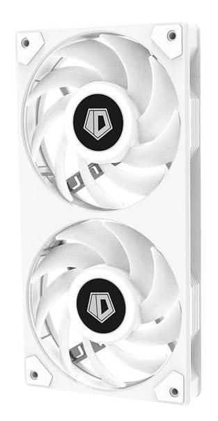 Вентилятор ID-Cooling Icefan 240 ARGB Snow, 245x125x27мм, 3-pin, 4-pin PWM, білий