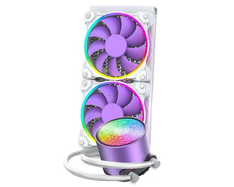 Система водяного охлаждения ID-Cooling Pinkflow 240 Diamond Purple