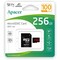 Фото - Карта пам`ятi MicroSDHC 256GB UHS-I Class 10 Apacer + SD adapter (AP256GMCSX10UB-R) | click.ua