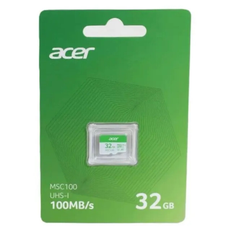 Карта пам`ятi MicroSDHC 32GB UHS-I Class 10 Acer MSC100 (BL.9BWWA.335)