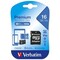 Фото - Карта пам`ятi MicroSDHC 16GB UHS-I Class 10 Verbatim + SD adapter (MDAVR-10/G) | click.ua