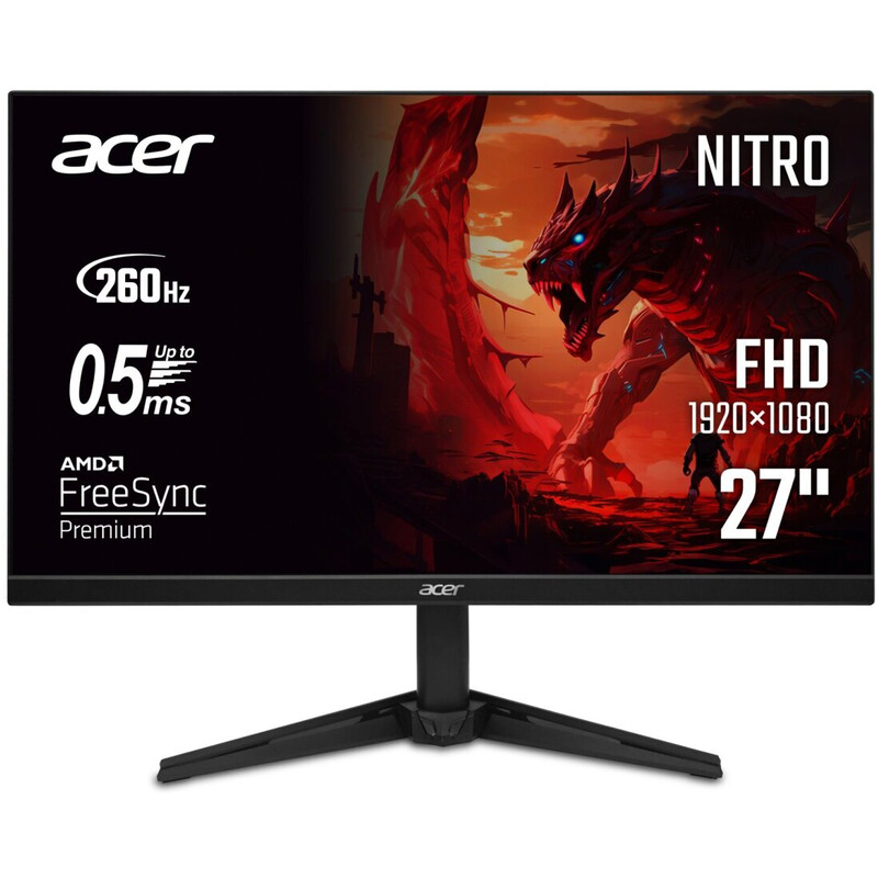 Монітор 27" Acer Nitro QG271W5bmiipx (UM.HQ1EE.501) IPS Black 260Hz