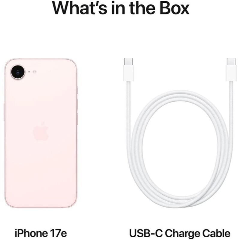 Смартфон Apple iPhone 17e 512GB Soft Pink (MHU34AF/A)