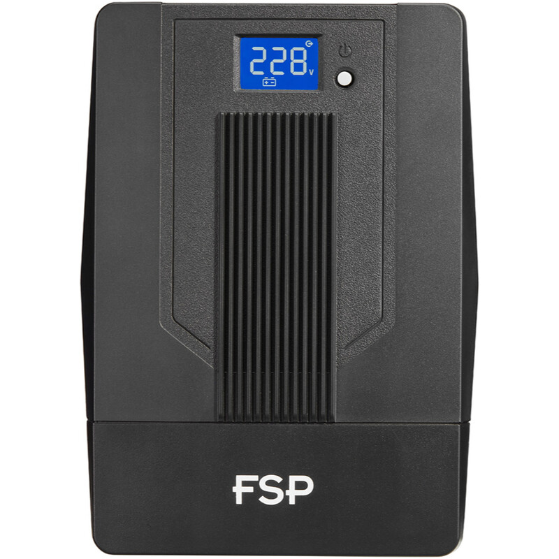 Джерело безперебійного живлення FSP iFP1500 1500VA/900W, LCD, Line-Int, 4хSchuko, RJ45, USB, AVR (PPF9003105)