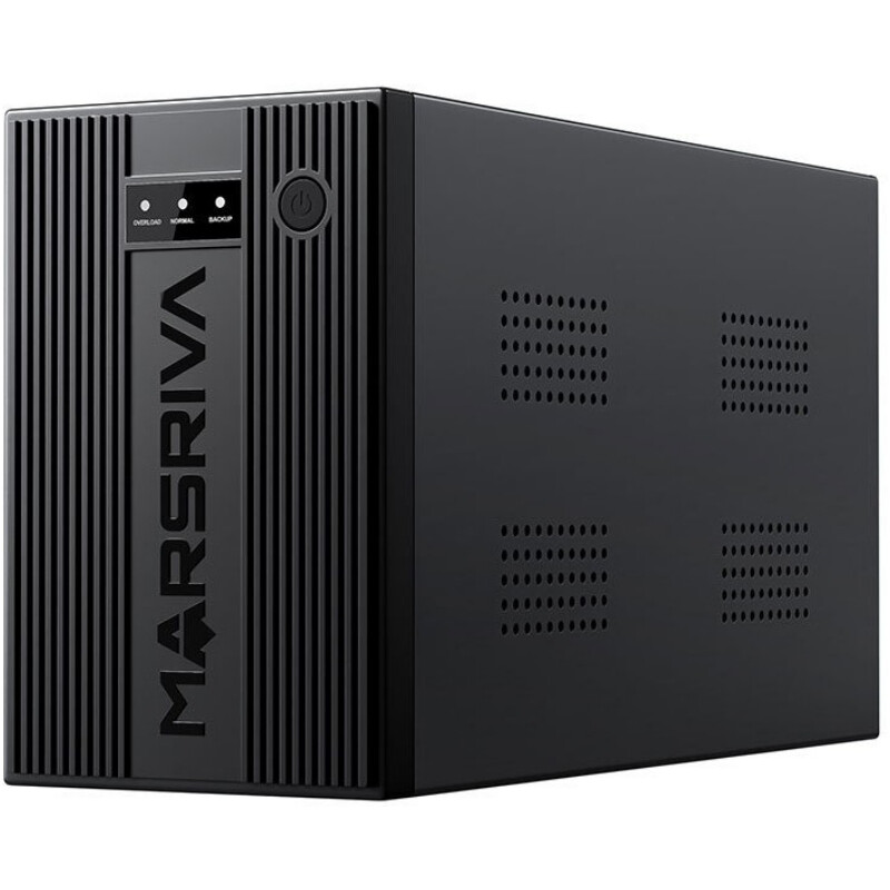 Джерело безперебійного живлення Marsriva MR-UF1250 1250VA/750W, LCD, Line-Int, 3хSchuko