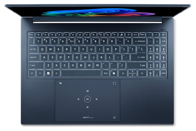 Ноутбук Acer Swift Go 16 AI SFG16-A71-R8V3 (NX.JX9EU.007) Blue