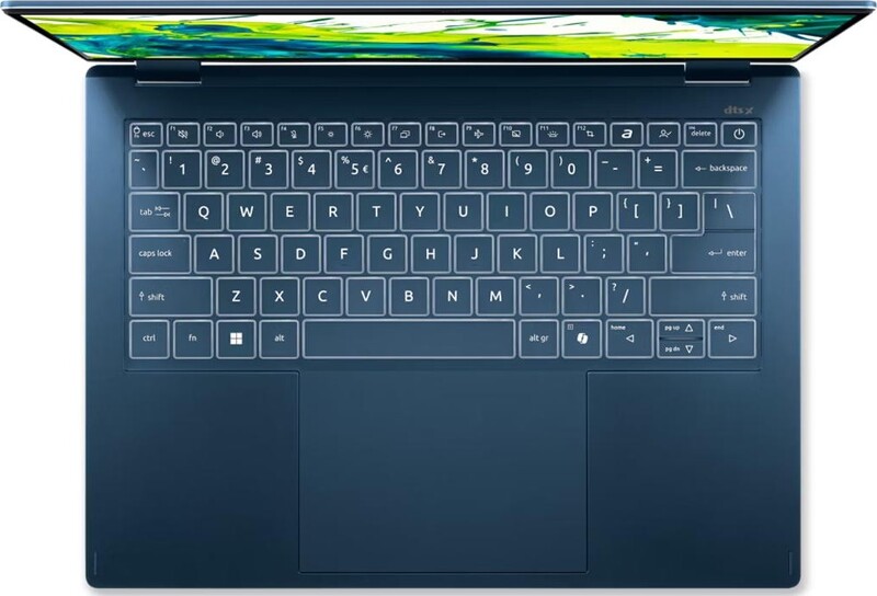 Ноутбук Acer Swift Spin 14 AI SFSP14-Q51T-X9D1 (NX.W0KEU.002) Blue